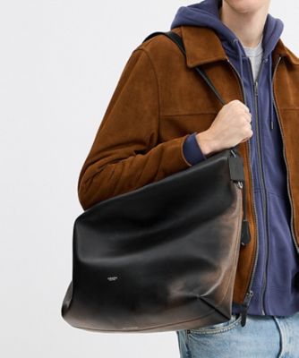 ＜COACH＞モット　メッセンジャー　バッグ・ラブド　レザー